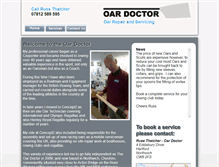 Tablet Screenshot of oardoctor.co.uk